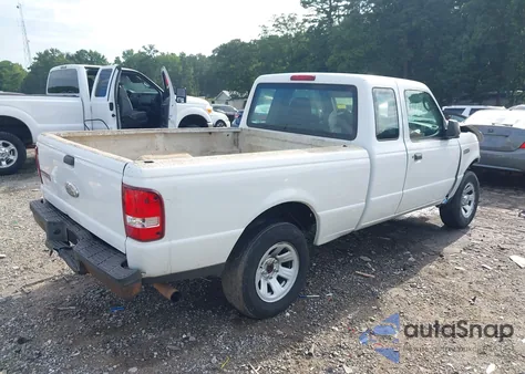 2008 Ford Ranger Super Cab из США, поврежденный, VIN 1FTYR14U58PB09875